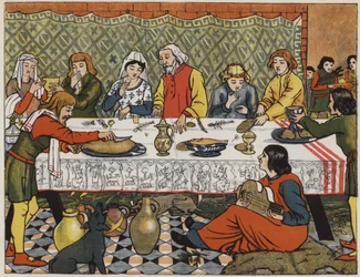 Mittelalterliches Abendessen